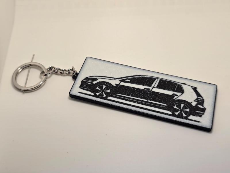 VW Golf GTI 7 key chain