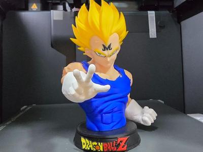 Vegeta Majin Bust
