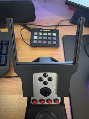 Logitech G27 Shifter Stream Deck Mount
