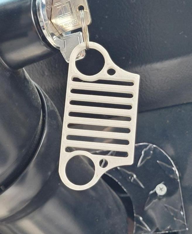 Jeep Grill Keychain / Fob