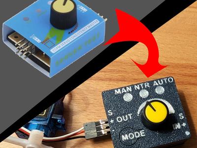 Servo Tester Case (Multicolor with Text)