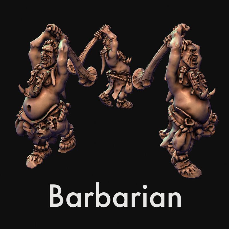 Barbarian, fighter