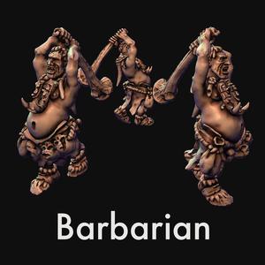 Barbarian, fighter