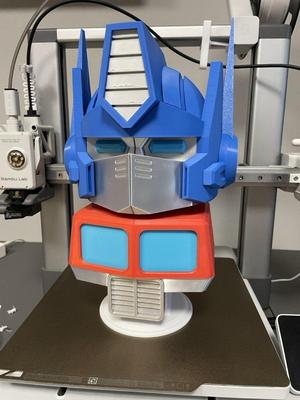 optimus prime bust