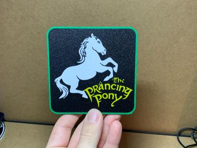 THE PRANCING PONY - COASTER