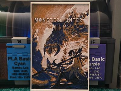 Monster Hunter Wilds Poster V2 - Hueforge Art