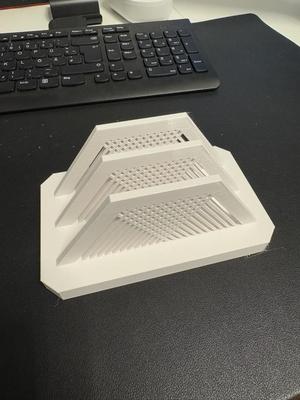 Double Vertical Laptop Stand