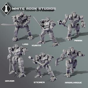 American Mecha - AXM Axe Person - House Versions