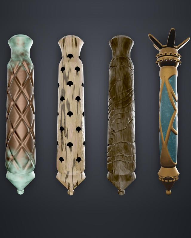 Wand Grips collection vol. 1 - Hogwarts Legacy