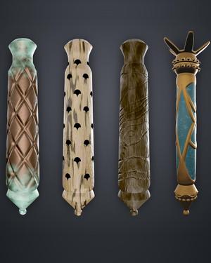 Wand Grips collection vol. 1 - Hogwarts Legacy