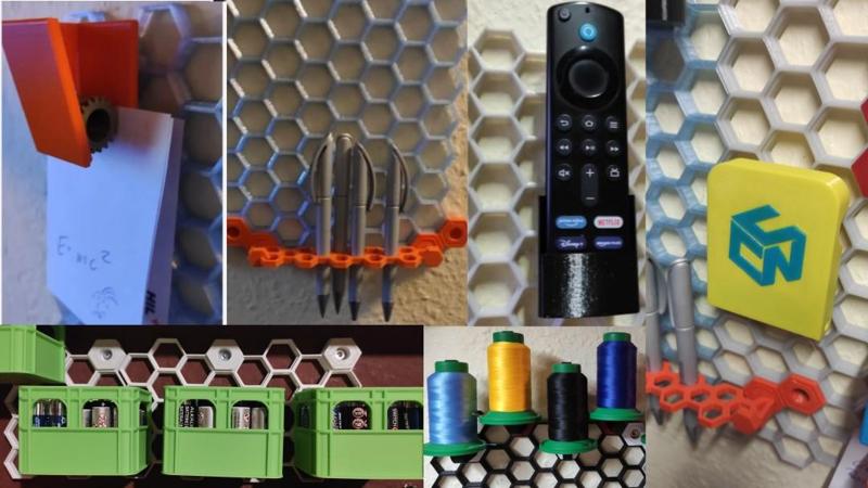 "UPDATE"-My Honeycomb Storage Wall - HSW