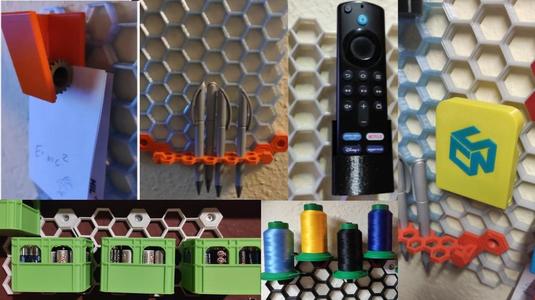 "UPDATE"-My Honeycomb Storage Wall - HSW