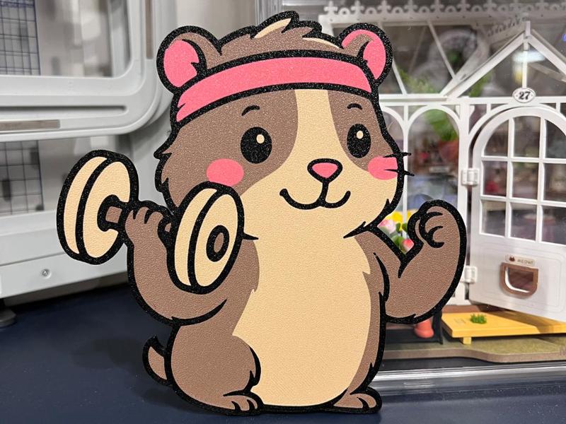 GYM-Guinea Pig, Sporty Guinea Pig