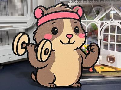 GYM-Guinea Pig, Sporty Guinea Pig