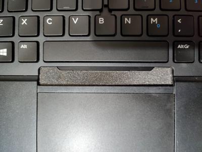 Dell 7450 keyboard missing trackpoint, pointer cover