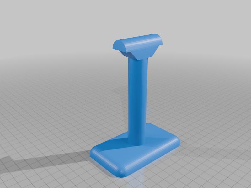 Ergonomic headphone stand (Supportless)