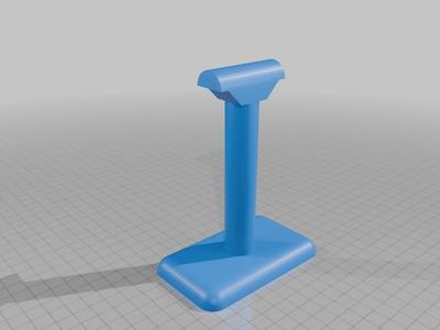 Ergonomic headphone stand (Supportless)