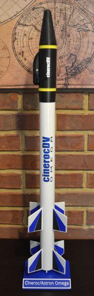 Display Stand for the Cineroc/Omega Model Rocket