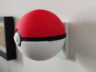 Pokeball stand - Wall mount (3M)