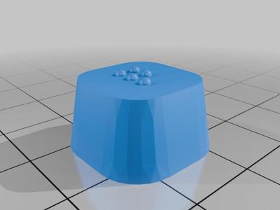 Braille Keycaps for Cherry mx (with ä ü ö)