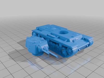 1 100 kv-0 tank and t-34 