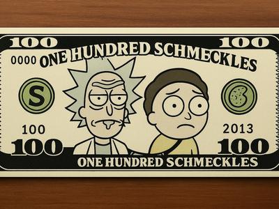 Rick and Morty Schmeckles Wallart