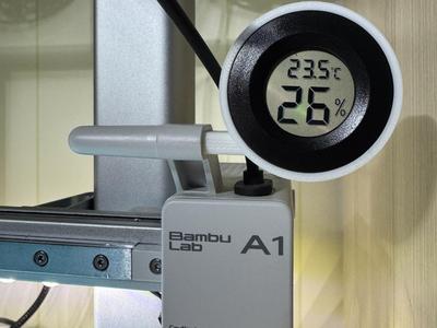 Humidity and temperature sensor holder for a1