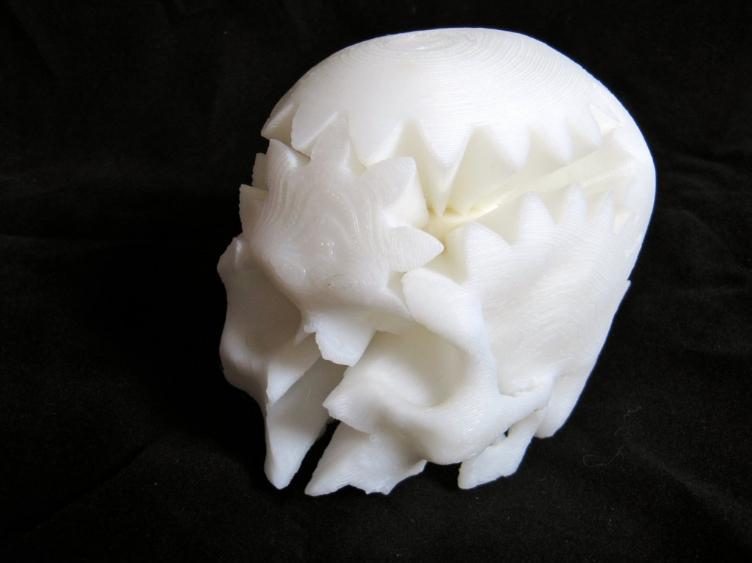 Rotating Skull Gear