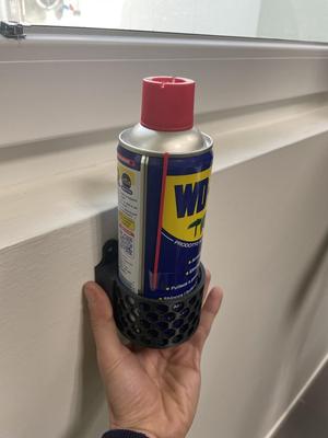 Spray can WD40 Holder