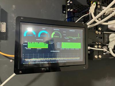 7-inch touch monitor arm rack mount