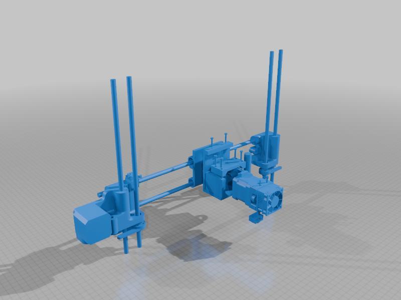MK8 extruder holder for graber