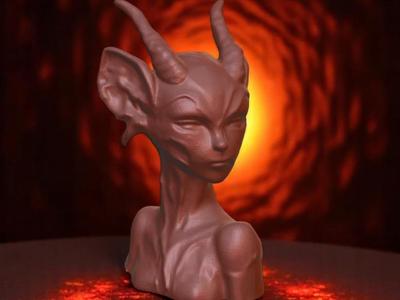 Imp Bust