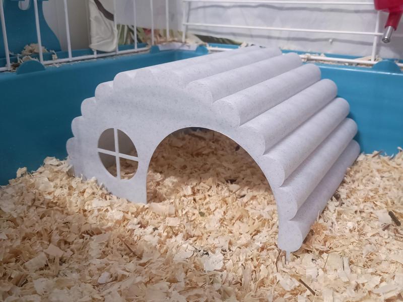 hamster / guinea pig log house