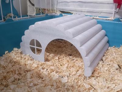 hamster / guinea pig log house