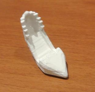 Heeled shoe of Elsa (Frozen)