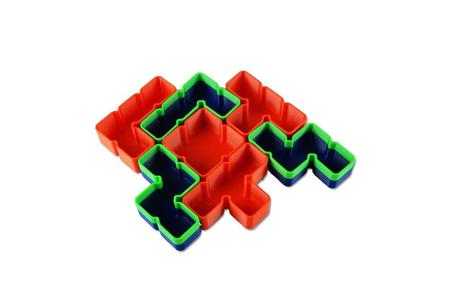 Tetris parts planters set