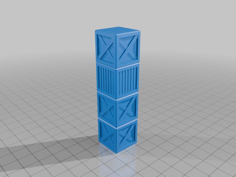 Crate stack
