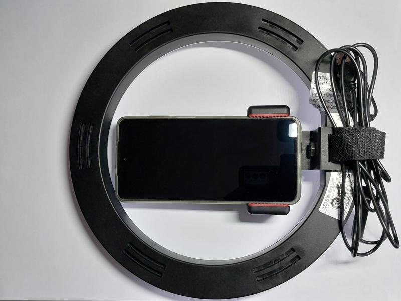 LED Ring Light Phone Mount