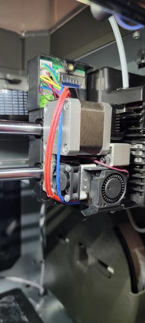 Flashforge Creator 3 Pro Hot End Cooling Fan Duct
