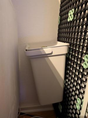 Ikea HÅLLBAR trash bin multiboard mount