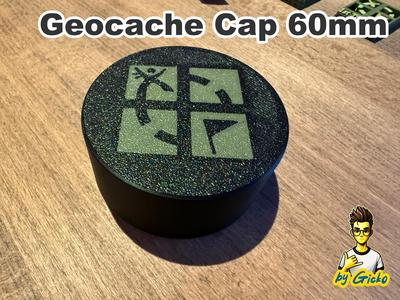 Geocaching Cap for 60mm Signposts – with Logo