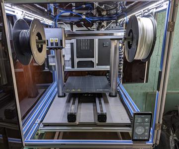 Snapmaker 2.0 Internal Spool Holder with Weight Sensing