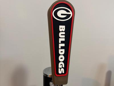Georgia Bulldogs Keg Handle Insert