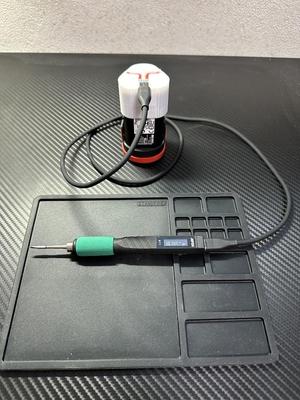Parkside x12v battery to USB Type-C adapter for soldering iron