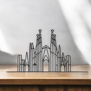 Sagrada Familia Line Art - Desktop Line Art