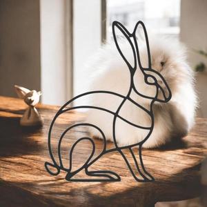 Rabbit Line Art - Desktop Line Art