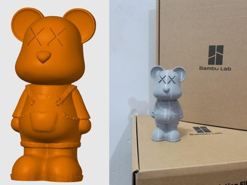 Kaws Companion Bearbric NO Support STAND bear