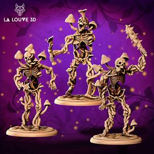 3 Infected skeletons