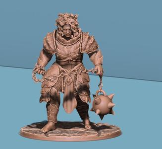 Female Fire Giant Warrior