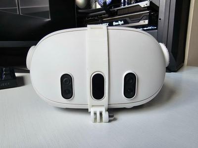 Quest 3 Facial Tracker Mount (No Glue)
